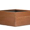 Plantenbak Modulair Corten 60x60x42 cm