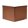 Inwendige hoek Kantopsluiting Single & Single flex 16.5 cm - Corten