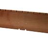 Kantopsluiting Single flex 300x16.5 cm - Corten
