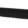 Kantopsluiting Single 300x16.5 cm - Grafiet zwart