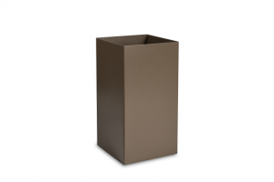 Plantenbak Linea Supra Bruin 40x40x75 cm