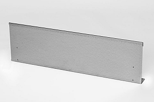 Kantopsluiting Single (flg) 300x10 cm Verzinkt