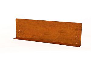 Kantopsluiting Stroke (flg) 300x16.5 cm Corten