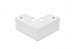 Poten set - 5 cm hoog Wit