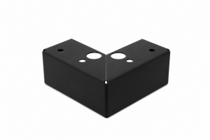 Poten set - 5 cm hoog Grafiet zwart