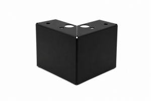 Poten set - 9.5 cm hoog Grafiet zwart