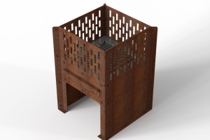 Cortenstaal vuurkorf