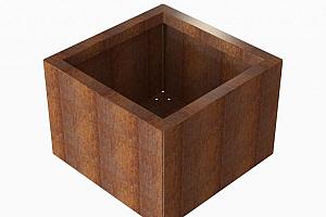 Plantenbak Module+ Corten 60x60x42 cm