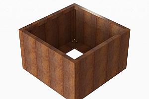 Plantenbak Module+ Corten 90x90x56 cm