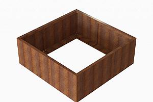 Plantenbak Module+ Corten 150x150x56 cm
