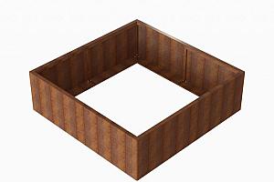Plantenbak Module+ Corten 180x180x56 cm