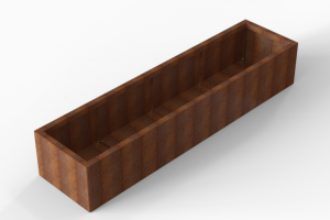 Plantenbak Module+ Corten 240x60x42 cm