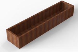 Plantenbak Module+ Corten 270x60x42 cm