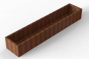 Plantenbak Module+ Corten 300x60x42 cm