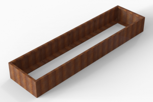 Plantenbak Module+ Corten 360x90x42 cm