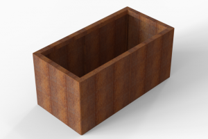 Plantenbak Module+ Corten 120x60x56 cm