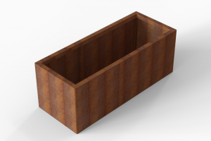 Plantenbak Module+ Corten 150x60x56 cm