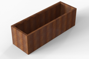 Plantenbak Module+ Corten 180x60x56 cm