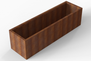 Plantenbak Module+ Corten 210x60x56 cm