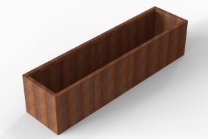 Plantenbak Module+ Corten 240x60x56 cm