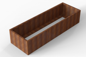 Plantenbak Module+ Corten 270x90x56 cm