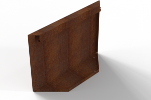 Kopschot paneel (D) 60x42 cm