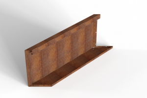 Parallel paneel-L (E) 90x42 cm