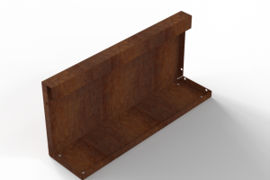 Recht Paneel (A) 60x28 cm