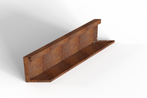Parallel paneel-L (E) 90x28 cm