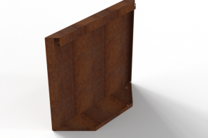 Kopschot paneel (D) 60x56 cm