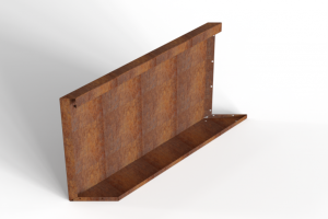 Parallel paneel-L (E) 90x56 cm