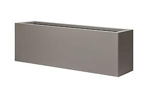 Bloembak vlak - 30x120x40 cm Taupe