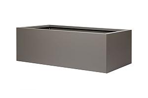 Bloembak vlak - 60x120x40 cm Taupe