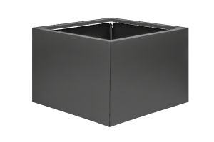 Plantenbak Vlak Antraciet | 40 cm hoog
