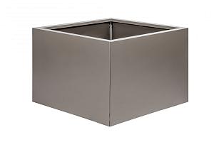 Plantenbak Vlak Taupe | Vierkant | 40 cm hoog