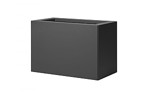 Bloembak vlak - 30x60x40 cm Antraciet