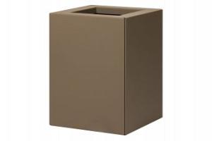 Bloembak vlak - 30x30x40 cm Supra bruin