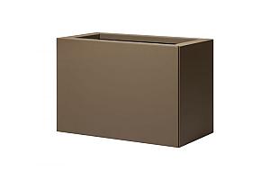 Bloembak vlak - 30x60x40 cm Supra bruin