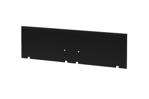 Kantopsluiting Single 300x10 cm - Grafiet zwart
