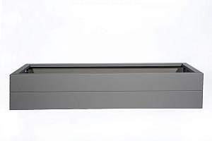 Plantenbak Modulair Taupe 120x30x28 cm
