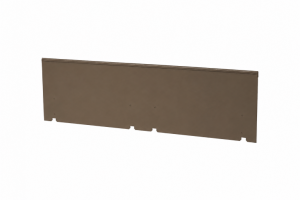 Kantopsluiting Single 300x16.5 cm - Supra Bruin
