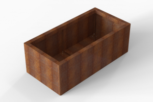 Plantenbak Module+ Corten 120x60x42 cm
