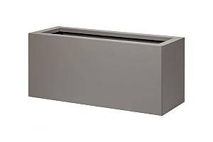 Plantenbak Vlak Taupe 90x30x40 cm