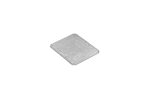 Koppelplaat 10 cm - Verzinkt - verpakt per 50 st.