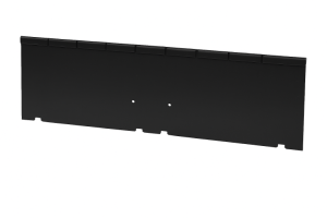 Kantopsluiting Single flex 300x10 cm - Grafietzwart