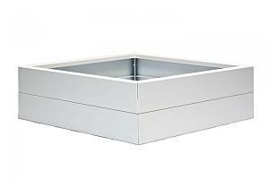 Plantenbak Modulair Wit 60x60x28 cm