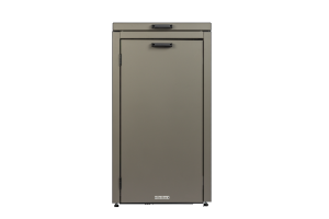 Kliko-ombouw met klep Taupe 120 liter