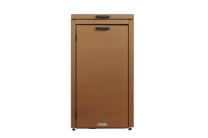 Kliko-ombouw met klep Cortenstaal 120 liter