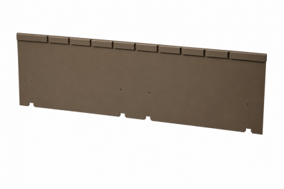 Kantopsluiting Single flex 300x16.5 cm - Supra Bruin
