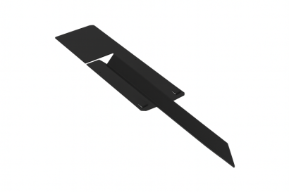 Koppelspies 27.7 cm - Grafiet zwart - per stuk